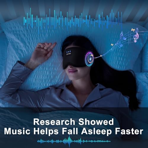 Sleep Mask with Bluetooth 5.4 Headphones - Image 2