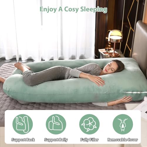 Amagoing 55 inches Pregnancy Pillows - Image 3
