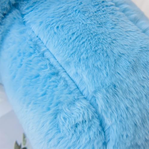 A Nice Night Babyblue Reading Pillow, 18.5" Bed Wedge Pillows - Image 6