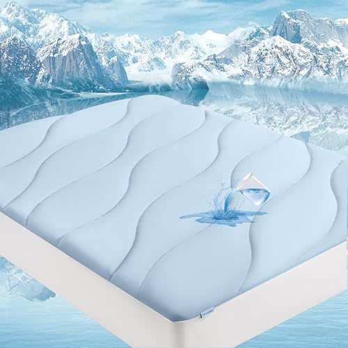 Unikome Ultra Soft Cooling and Waterproof King Mattress Pad by UNIKOME