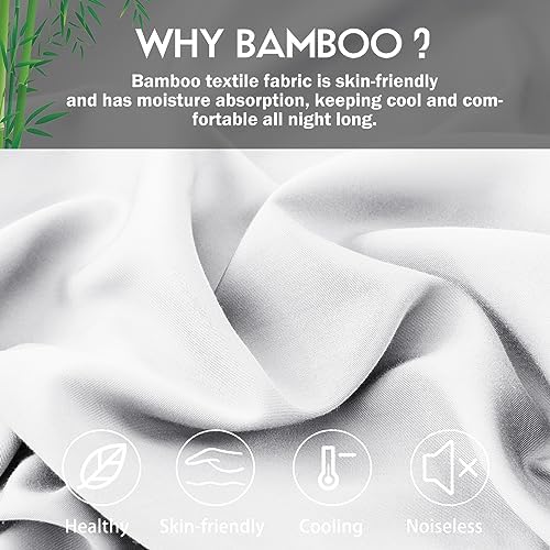 Pillowcases Standard Size 2 Pack, Cooling Viscose Pillow Cases - Image 6