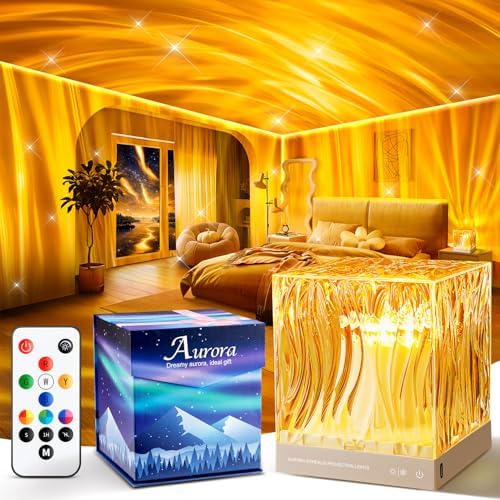 Galaxy Projector Night Light Projector, 18-Color Ocean Havie Lamp Gift Box by Mubarek