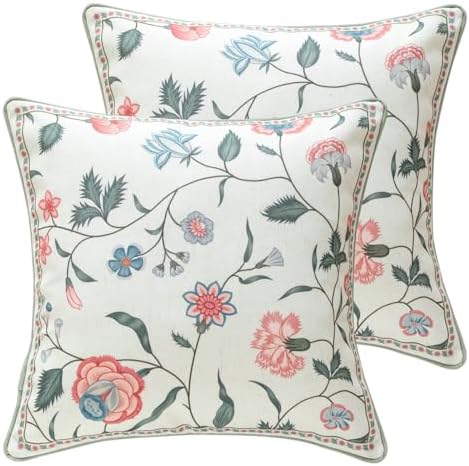 ISAENNE Designer Linen Throw Pillow Cover by Isaennehomedecoration