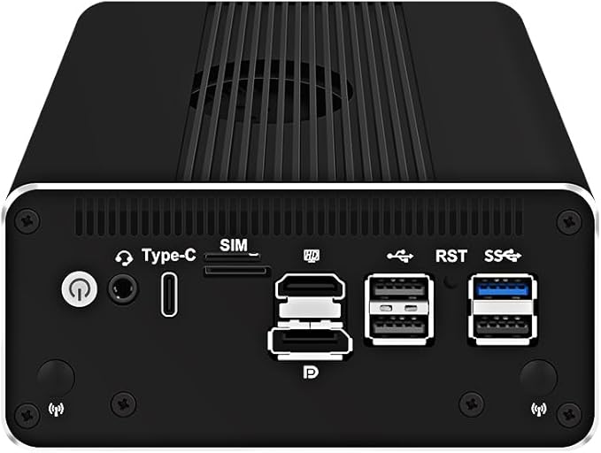 CWWK Intel Alder Lake N100(4C/4T Up to 3.4GHz)/N305(8C/8T Up to 3.8GHz) Dual SFP+10GbE Mini PC|4xIntel I226-V 2.5GbE |DDR5 Memory|PCI-E x4|HDMI+DP+Type-C (10 Gigabit N100, No RAM No SSD)