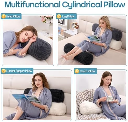 1 MIDDLE ONE Body Pillow, Memory Foam Body Pillows - Image 5