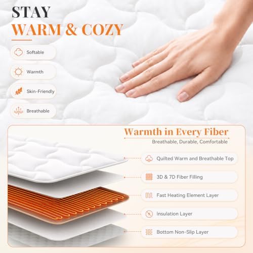 Full Size Heated Mattress Pad - Image 3