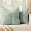 MIULEE Mint Decorative Throw Pillow Covers by MIULEE