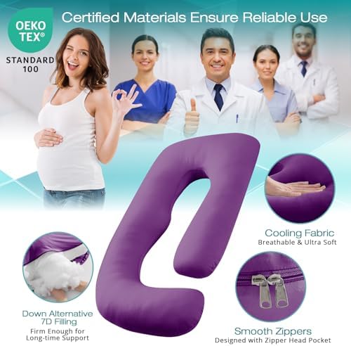 Cooling Pregnancy Pillows for Sleeping - Image 3