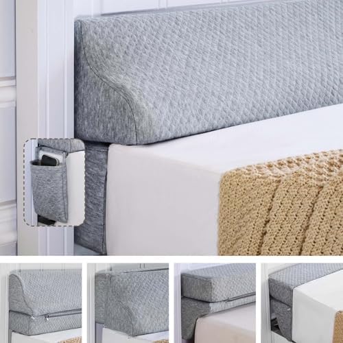 Bed Wedge Gap Filler Queen Size, Wedge Pillow by Couzssyhi