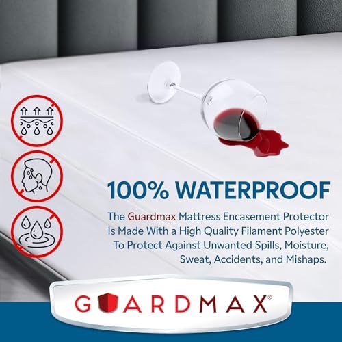 Guardmax RV Mattress Protector Zippered, Bed Bug Mattress Cover - Image 3