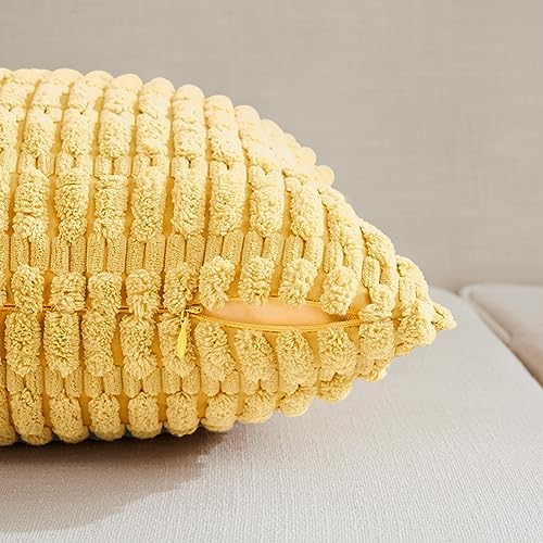 Fancy Homi 4 Packs Decorative Throw Pillow Covers - Image 3