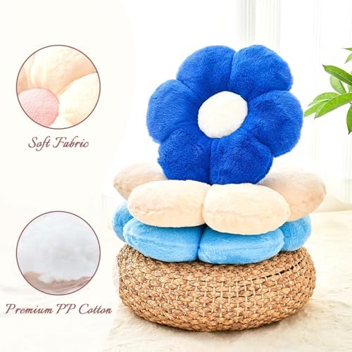 Kcvvcr Flower Pillow Cute Decorative Throw Pillow - Image 4