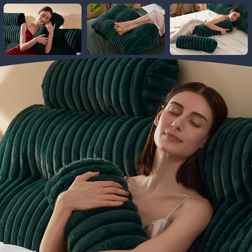 Rycwola Faux Fur Headboard Pillow - Image 3
