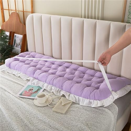 College Dorm Bed Bolster Pillow Long Reading Rectangular Headboard Pillow - Image 2