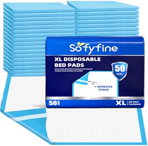SOFYFINE 100 Count Disposable Bed Pads by SOFYFINE