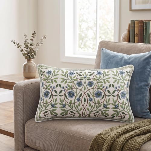 ISAENNE Designer Linen Throw Pillow Cover - Image 2
