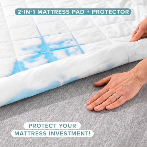 Bare Home Waterproof Quilted Mattress Pad - Image 2
