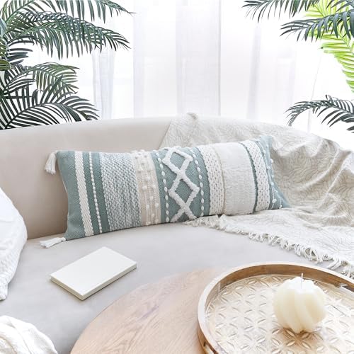 Decorative Boho Lumbar Pillow Cover 14x36 - Image 2