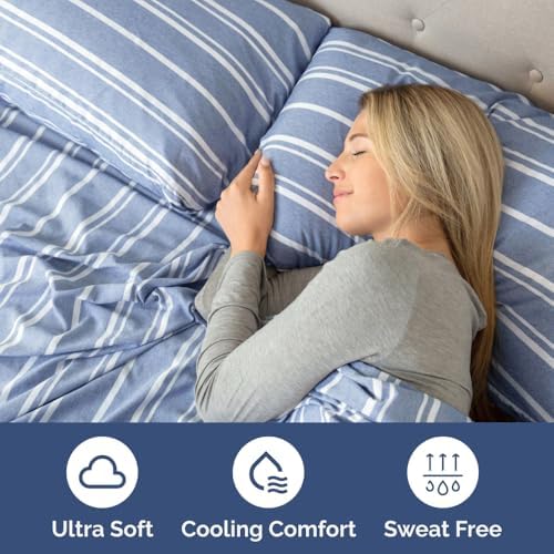 Short Queen Size 4 Piece Bed Sheet Set - Image 4