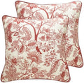 ISAENNE Designer Linen Square Throw Pillow Cover by Isaennehomedecoration