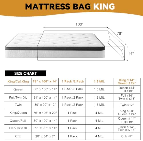 2 PK King/California King Mattress Bag - Image 2