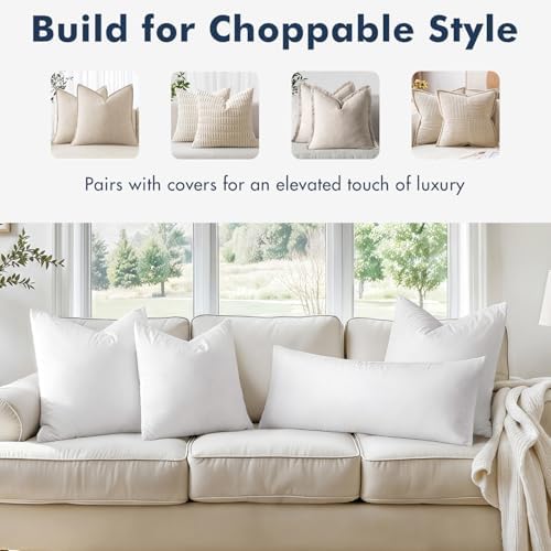 MIULEE 18x18 Pillow Inserts - Image 4