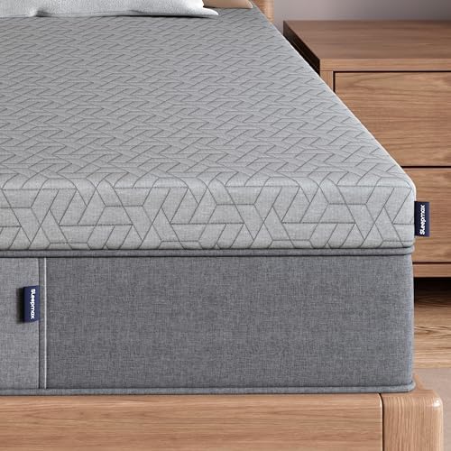 Sleepmax Extra Firm Memory Foam Mattress Topper 3 Inch Queen Size by Sleepmax