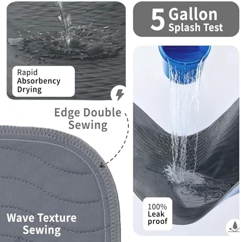 Accompagner Incontinence Bed Pads Washable Waterproof, Ultra-Absorbent Reusable - Image 3