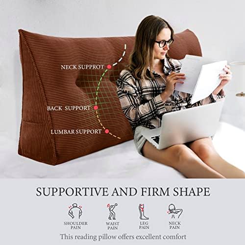 Fully Stuffed Thicken Headboard Pillow Queen Padded Headboard Soft and Firm - Image 2