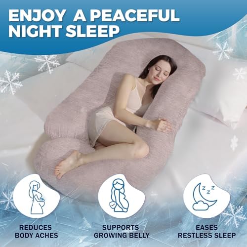 Pregnancy Pillows for Sleeping – 57-Inch Maternity Pillow for Pregnant Women - Image 2