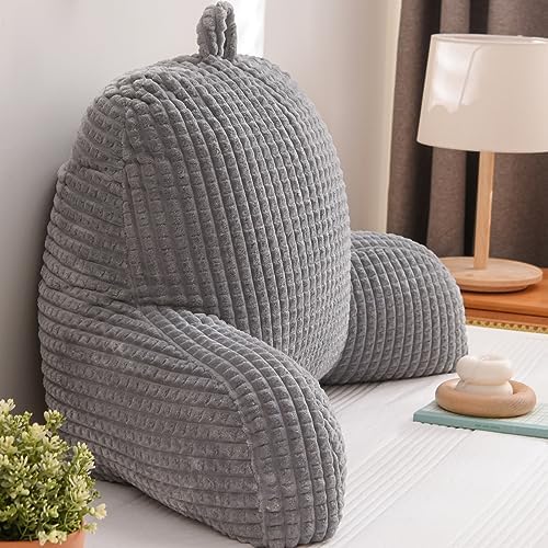 A Nice Night Grey 17" Bed Wedge Reading Pillows - Image 7
