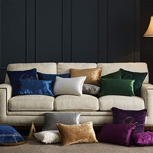 GIGIZAZA White Velvet Decorative Throw Pillow Covers - Image 6