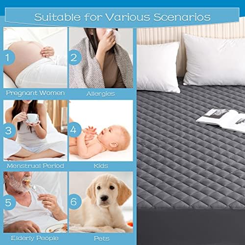 GRT Full Size Waterproof Mattress Pad - Image 5