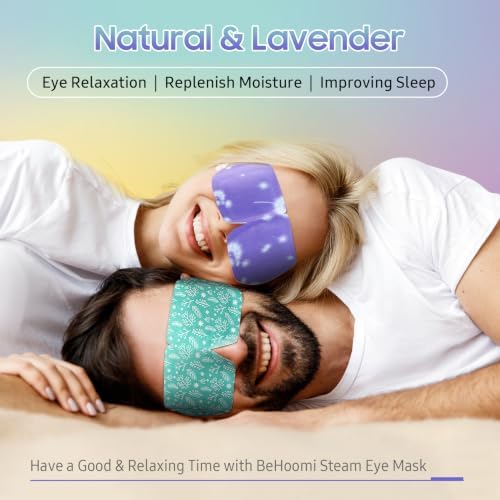 BeHoomi 30Packs Steam Eye Mask, Heated Eye Mask - Image 2