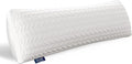 ZonLi Adjustable Memory Foam Body Pillow for Adults, Firm Support Long Pillow for Side Sleepers, Elegant Quilted 20x54 inch Full-Length Pillow with Washable Cover, White