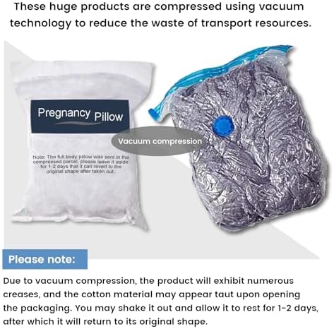 Pregnant Pillows for Sleeping, 70 Inch u Shaped Pillow Maternity Pillow - Image 5