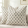 YCOLL Farmhouse Floral Pillow Covers 22x22 Set of 2, Rustic Country Decorative by PillowCoversExpert