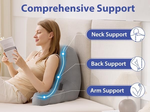 IASEAHK Reading Pillow, Back Pillow - Image 6