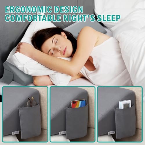 Vekkia Cal King Wedge Pillow Headboard - Image 3