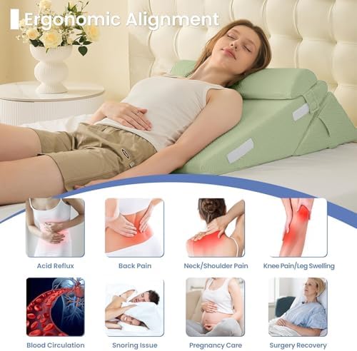Sasttie Adjustable Wedge Pillow Set - Image 6