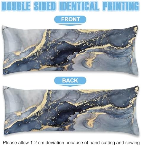 Body Pillow Cover with Zipper, 20x54 Inch - Image 3