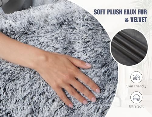 WSOFRLAC Fluffy Full Body Pillow, Long Pillow - Image 5