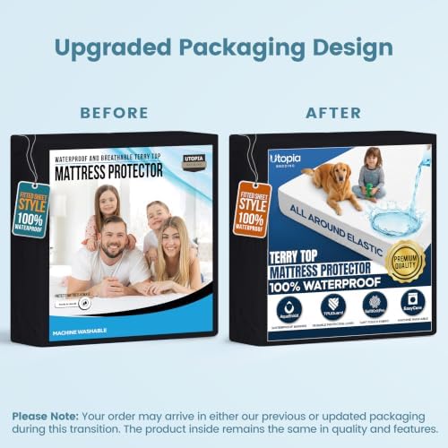 Waterproof King Size Mattress Protector fits Upto 17" Deep Pocket - Image 5