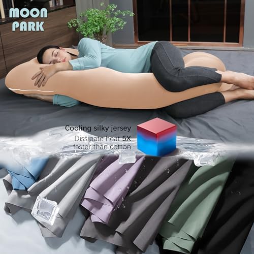 MOON PARK Pregnancy Pillows for Sleeping - Image 3