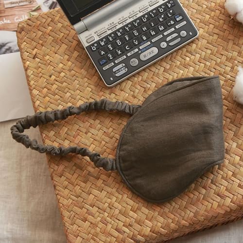 100% Pure Linen Sleep Mask Blackout Eye Mask by Unknown