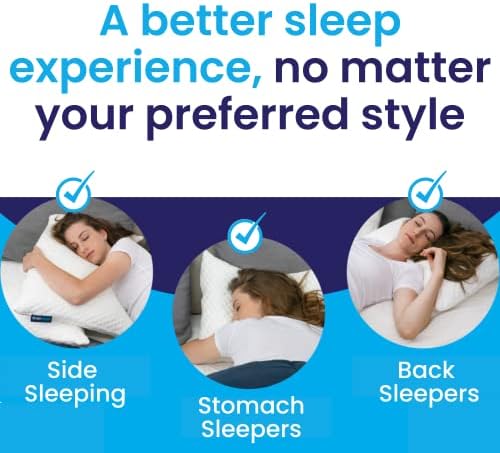 Sidney Sleep Adjustable Curved Pillows - Image 4