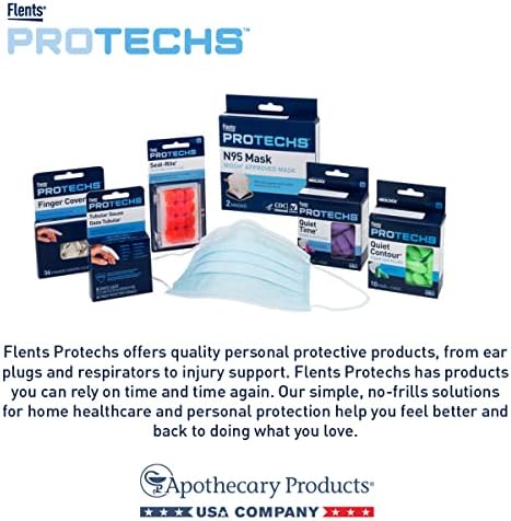 Flents Protechs Contoured for Comfort Ear Plugs, NRR 32, 50 Pair - Image 6