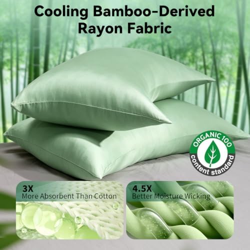 Cooling Curved Pillowcase for Side Sleeper Pillow - Image 3