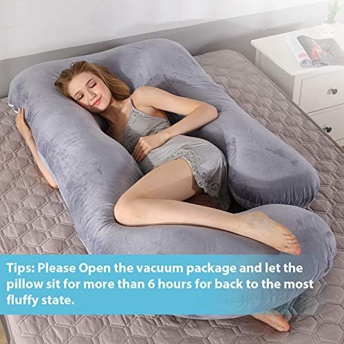 BATTOP Pregnancy Pillow for Sleeping, Full Body Maternity Pillow - Image 5