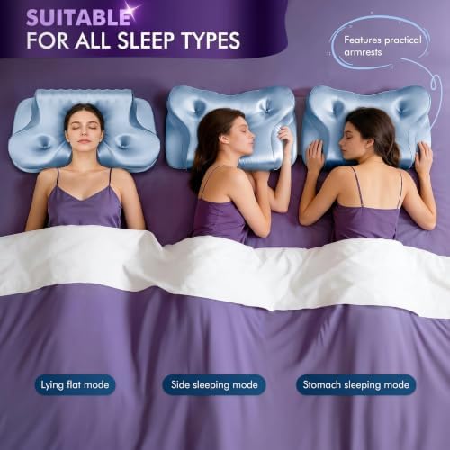 Dayme Orthopedic Memory Foam Pillows – Cooling Cervical Neck Pillow - Image 2